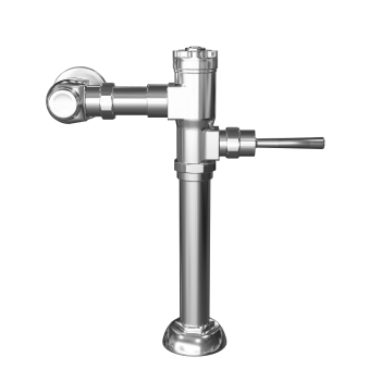 MTV-1 Manual Toilet Flush Valve in Polished Chrome